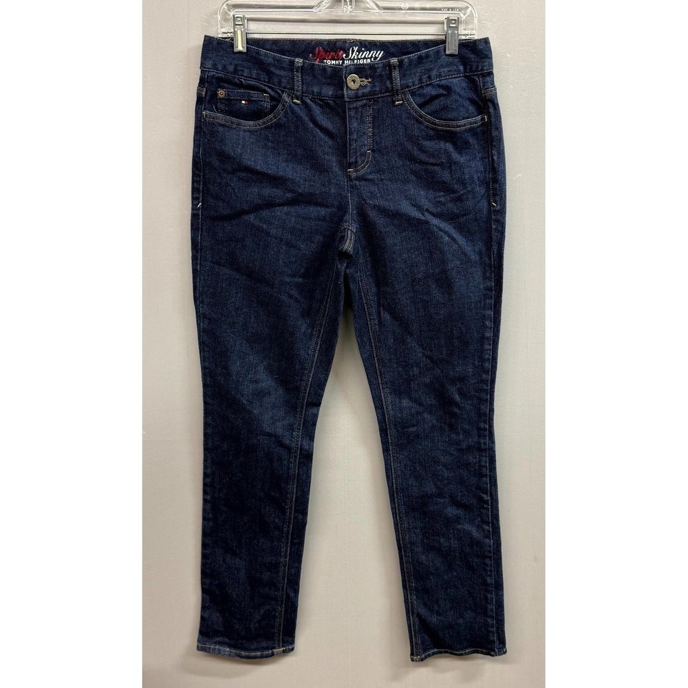 Tommy Hilfiger Jeans Womens 8R Blue All Day Sculpt Streetwear Spirit Skinny Leg